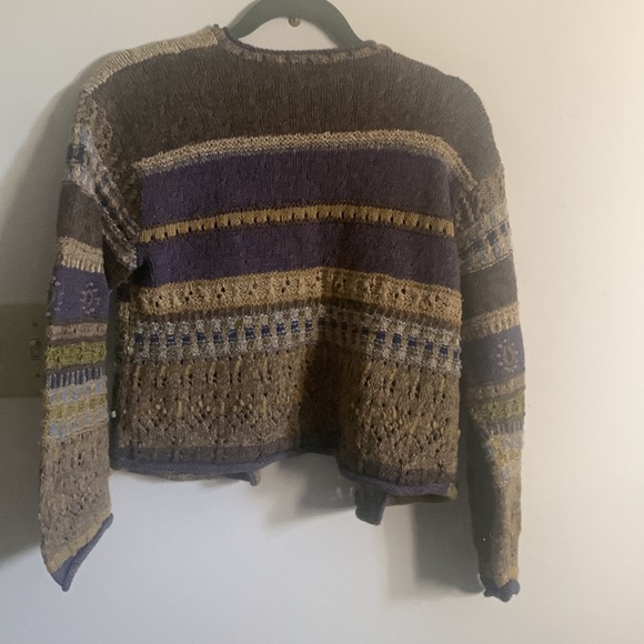 hand-knitted cardigan - Picture 3 of 5